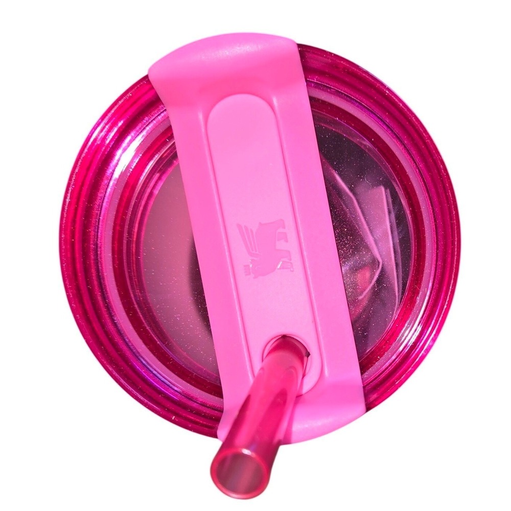 Stanley x Wicked Quencher H2.0 FlowState 20oz Tumbler Glinda Pink Limited Ed. - Picture 5 of 6